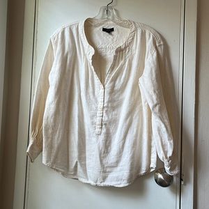 J Crew poet’s shirt